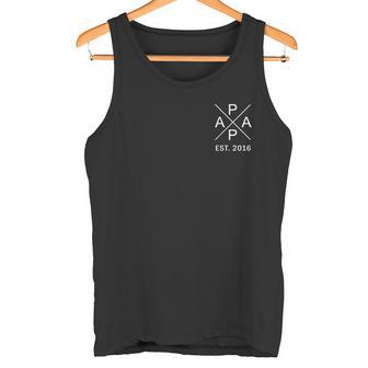 Papa Est 2016Atertag Opa Jubiläum Herren Tank Top - Geschenkecke