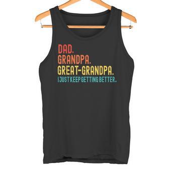 Papa Opa Uropa Lustiger Großvater Zumatertag Tank Top - Geschenkecke