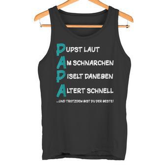 Papa Trotzdem Bist Du Der Beste Father's Day Tank Top - Geschenkecke