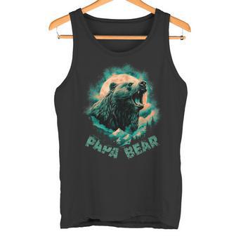 Papaati Bär Beschützer Ehemannater Familieatertag Tank Top - Geschenkecke