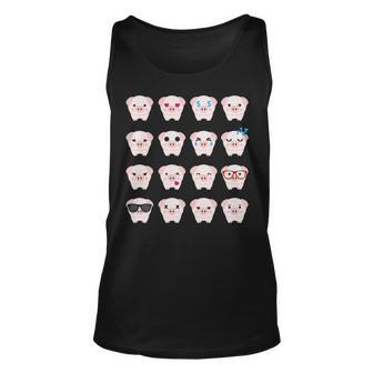 Many Pig Face Emotions Cute Pig Lover Tank Top | Mazezy