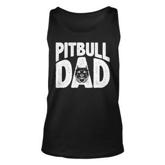 Pitbull Dad Dog Best Dog Dad Ever Mens Pitbull Tank Top | Mazezy UK