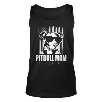 Pitbull Mom Proud American Pit Bull Dog Tank Top | Mazezy AU