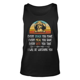 Poodle Every Snack You Make Every Meal You Bake Poodle Tank Top | Mazezy