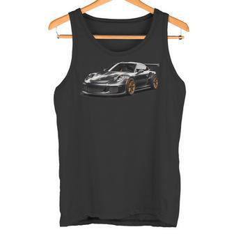 Porsch Gt 3 Rs Gris Coche Deportivo Coupe 911 Camiseta sin mangas - Regaloses