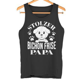 Proud Bichon Frise Papa Bichon Frise Tank Top - Geschenkecke