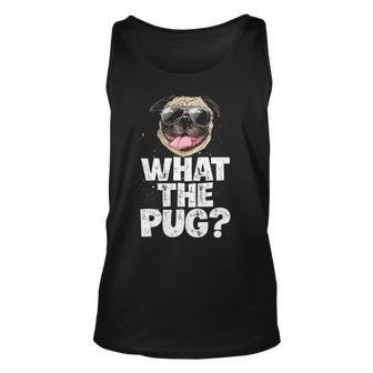 What The Pug Boys Men Dog Lover Pun Tank Top | Mazezy