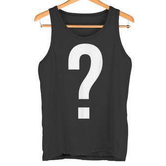 Question Mark Symbol Punctuation Mark Tank Top - Geschenkecke