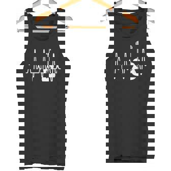 Regalo Para Guitarristas Con Latido De Corazón Y Guitarra Camiseta sin mangas - Regaloses