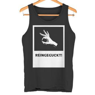 Reingeguckt Hand Finger Circle Tank Top - Geschenkecke