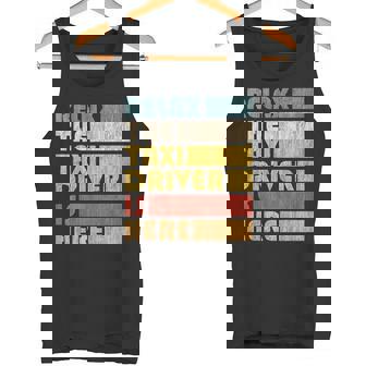 Relax Taxi Driver Taxi Camiseta sin mangas - Regaloses