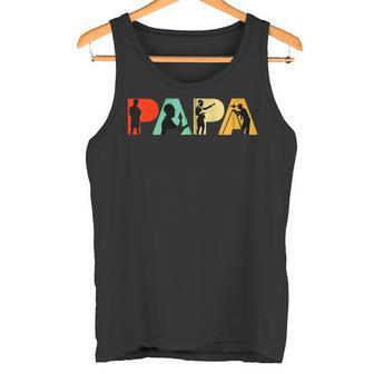 Retro-Bauingenieur Papa Stolzer Bauingenieur Papa Kapuzenjacke Tank Top - Geschenkecke