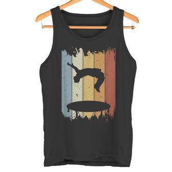 Retro Salto Backflip Trampoline Freerunnerintage Tank Top - Geschenkecke