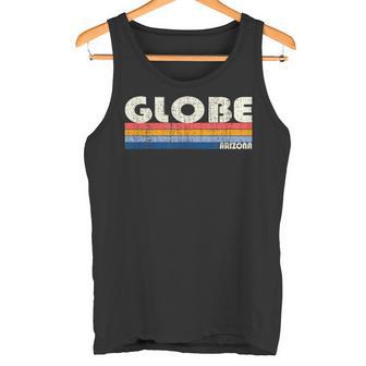 Retrointage 70S 80S Style Globe Az Tank Top - Geschenkecke