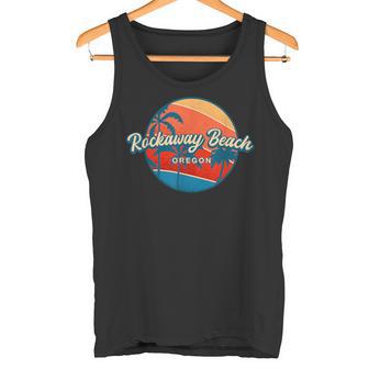 Rockaway Beach Oregon Sommer Oder Tropischer Papa-Zug Tank Top - Geschenkecke