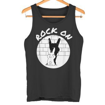 Rock'n'roll Hand Rabbit Tank Top - Geschenkecke