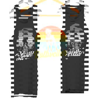 Rottweiler Dogintage Retro Style 60S 70S Dog Lover Camiseta sin mangas - Regaloses