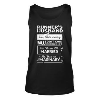 Runner's Husband Running Tank Top | Mazezy