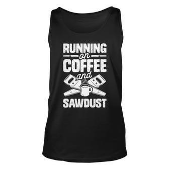 Running Coffee And Sawdust Tank Top | Mazezy
