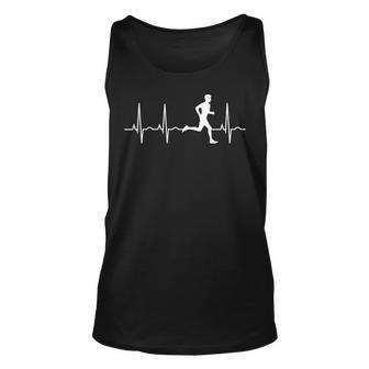 Running Runner Heartbeat Hooded Tank Top | Mazezy