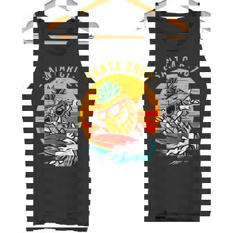 Santa Cruz Ciudad California Surf Eleranointage Retro Camiseta sin mangas - Regaloses