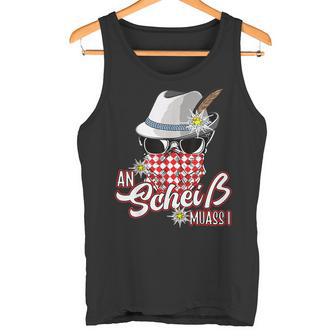 An Scheiss Muas I Hirsch Muass Grantln Bavarian Grantler Tank Top - Geschenkecke