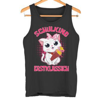 Schulkind Erstklassig Katz Tank Top - Geschenkecke