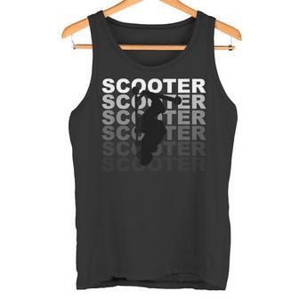 Scooter Freestyle Stunt Scooter Slogan Skatehalle Tank Top - Geschenkecke