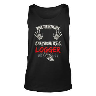 These Boobs Are Taken By A Logger Tank Top | Mazezy