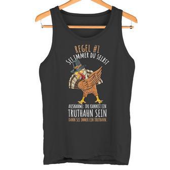 Sei Immer Du Selbst Lustiges Fleischer Truthahn Tank Top - Geschenkecke