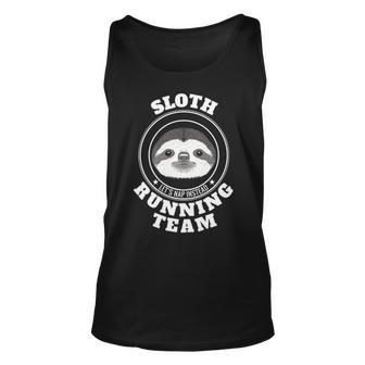 Sloth Running Team Lets Take A Nap Instead Tank Top | Mazezy CA