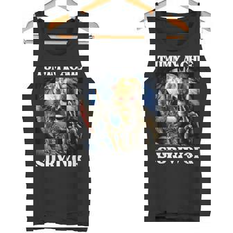 Sobreviviente De Dolor De Barriga Cool Hard Edgy Skeleton Meme Camiseta sin mangas - Regaloses