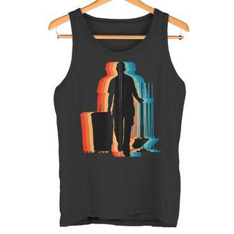 Stolzer Hausmeister Papa Retrointage Hausmeister Papa Kapuzenjacke Tank Top - Geschenkecke