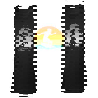 Surfer Girl Surfing Surfboard Lover Surfboarding Waves Tank Top | Mazezy