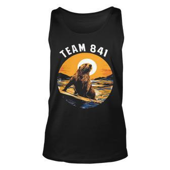 Surfing Otter 841 Otter My Way California Sea Otter Tank Top | Mazezy