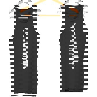 Teclado Pianista Piano Piano Corbata Músico Camiseta sin mangas - Regaloses