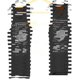 Tiger Tank Panzer Pzkpfwi Guerra Mundial Plan Camiseta sin mangas - Regaloses