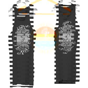 Trabajar Como Capitán Jugar Como Pirata Marinero Ancla Marin Camiseta sin mangas - Regaloses