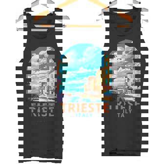 Triesteiajeiajeacaciones Souvenir Trieste Italia Camiseta sin mangas - Regaloses