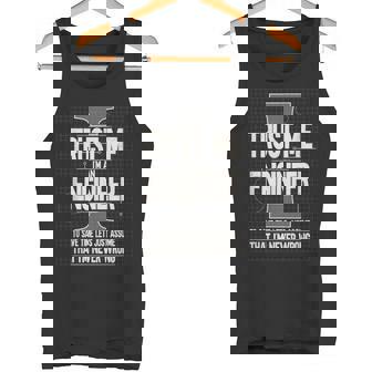 Trust Me I'm An Engineer Definition Disfraz Divertido Regalo Camiseta sin mangas - Regaloses