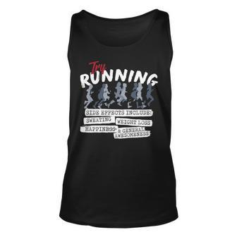 Try Running Running Tank Top | Mazezy
