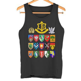 Unidades Del Ejército Israelí Fdi Fuerzas De Defensa Israel Tzahal Militar Camiseta sin mangas - Regaloses