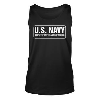 Us Navy Like Other Veterans But Cooler Tank Top | Mazezy UK
