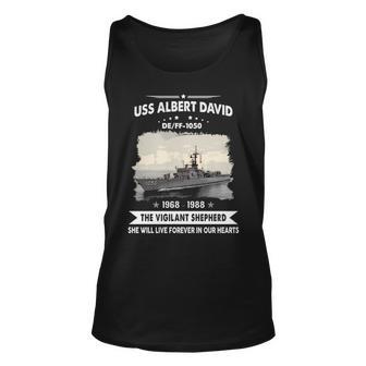Uss Albert David Ff 1050 De Tank Top | Mazezy