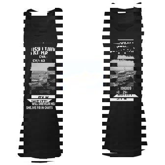 Uss Kitty Hawk Cv 63 Cva 63 Shitty Kitty Tank Top | Mazezy