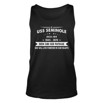 Uss Seminole Aka Tank Top | Mazezy