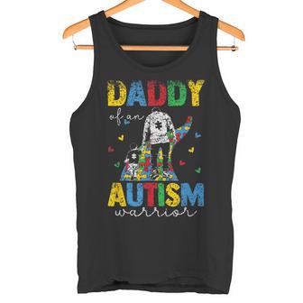 Vater Eines Autismus Kriegers Autisten Autist Autismus Papa Tank Top - Geschenkecke