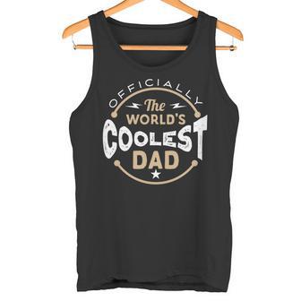 Vatertag Der Coolste Papa Der Welt Tank Top - Geschenkecke