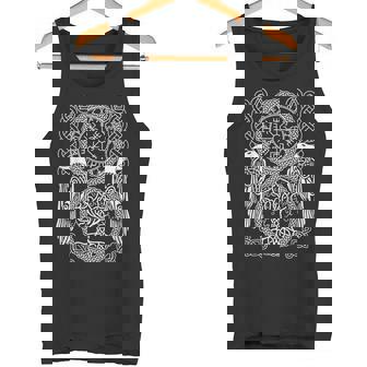 Vegvisir Brújulaikinga Cuervo Mundo De Los Odines Fresno Camiseta sin mangas - Regaloses