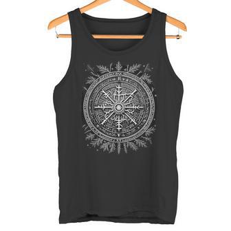 Vegvisiriking Norse Runes Nordmann Mythology Tank Top - Seseable